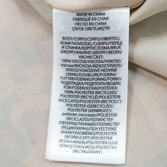 Polo Ralph Lauren One Shoulder Floral Maxi Dress Asymmetric Sleeve Viscose 12 - Picture 8 of 11